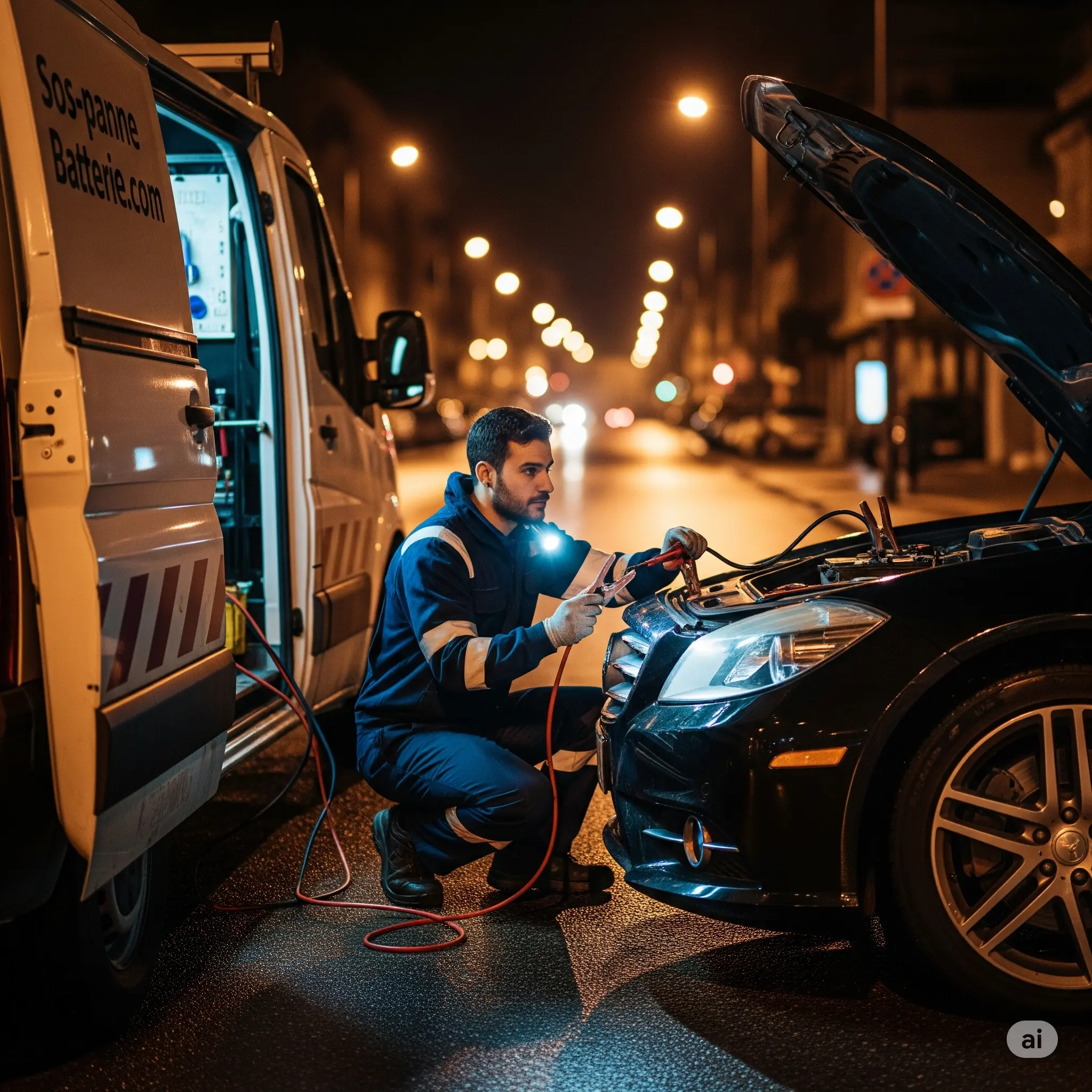 Intervention professionnelle SOS Panne Batterie Tunis