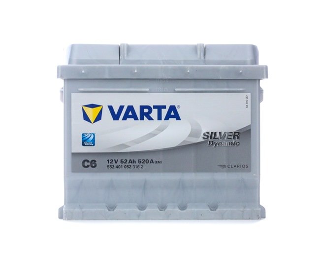 Batterie Varta Silver Dynamic 52Ah 520A C6 L1 B